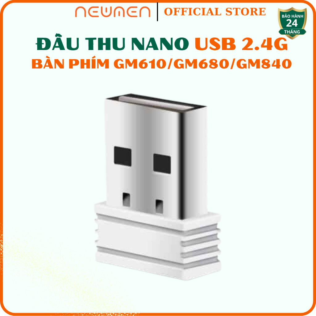 USB Newmen 2.4G for GM610/GM680/GM840 - Hàng Chính Hãng