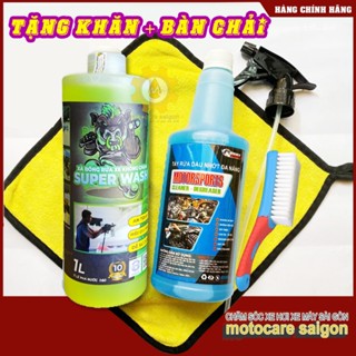 Nước rửa xe không chạm, xà bông không cham Sprayking Car Wash, rửa đa năng nhông sên đĩa Moto xe máy