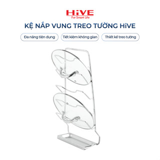 Kệ úp nắp vung treo tường HiVE inox 304