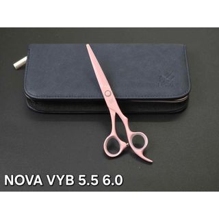 Kéo cắt tóc Nova VYB Light Pink