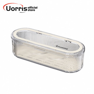 CODHộp đựng đũa muỗng có nắp đậy chống bụi kèm rãnh thoát nước để bàn , khay để thìa dĩa tiện lợi