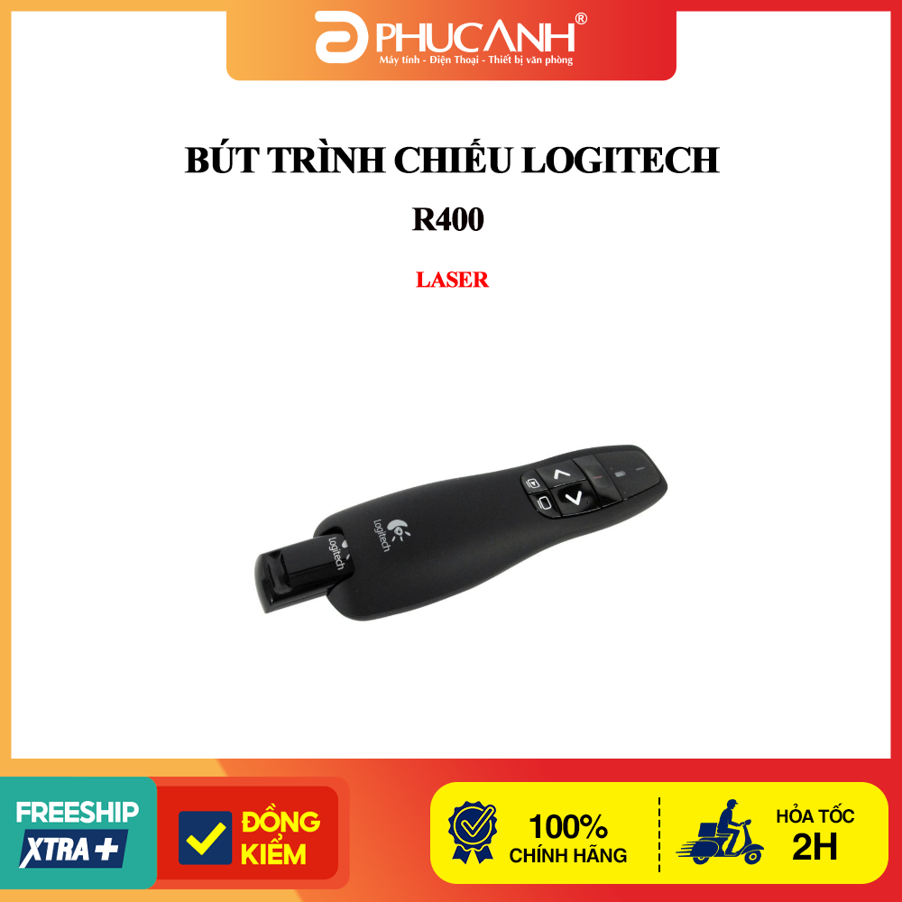 Bút trình chiếu Logitech R400 Laser