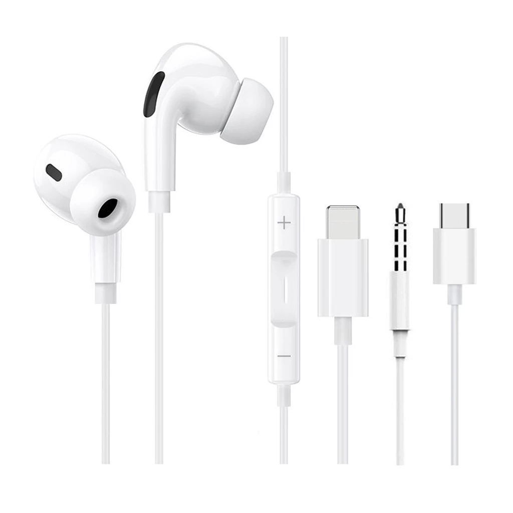 Tai Nghe có dây M101 Pro chân cắm Jack 3.5 , Type C, LN Dùng cho Oppo Xiaomi Sony Samsung ip .. - Avax bảo hành 6 tháng