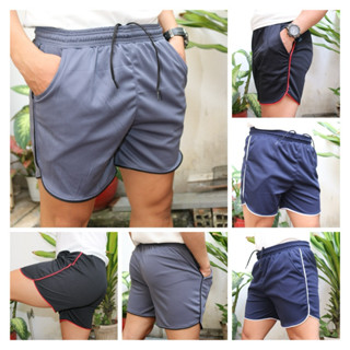  Combo 3 Quần đùi quần short nam nữ chất liệu mè thái co giãn 4 chiều vận động thoải mái phôi trơn không in thêu 