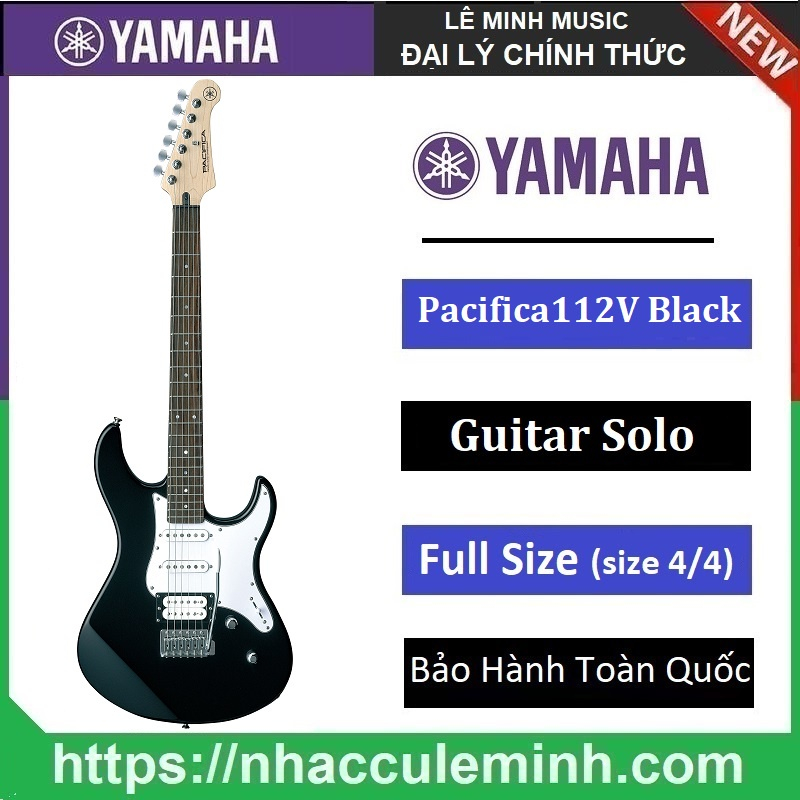 Đàn Guitar Electric PACIFICA112V Black