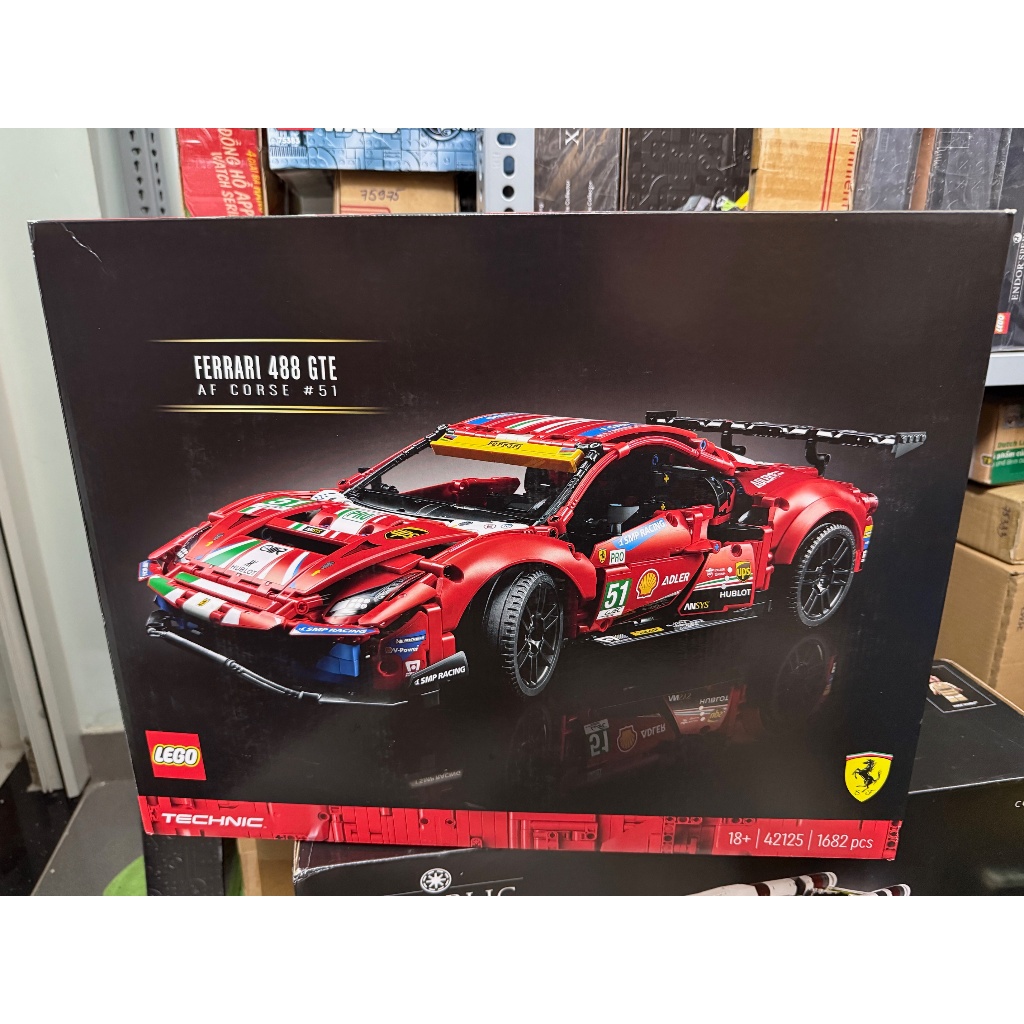 [CÓ SẴN] - LEGO 42125 - Technic - Ferrari 488 GTE AF CORSE #51 [CHÍNH HÃNG]