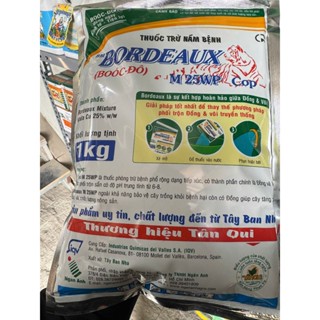  Bordeaux M 25WP  Gói 1kg  - Thuốc trừ nấm bệnh cây trồng Booc - Đô 