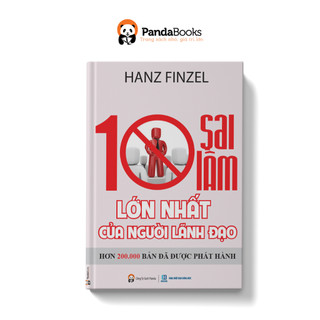 Sách pandabooks 10 sai lầm lớn nhất của người lãnh đạo