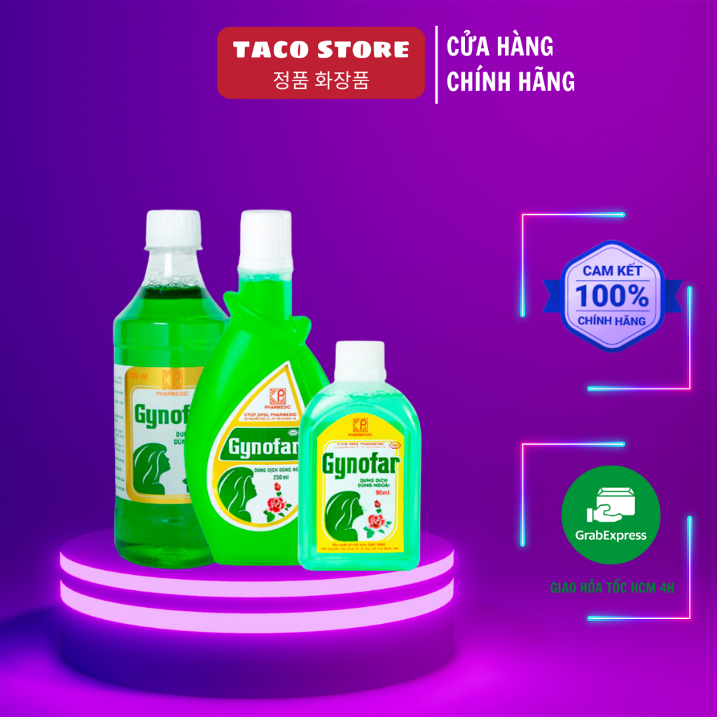 Dung dịch vệ sinh phụ nữ Gynofar