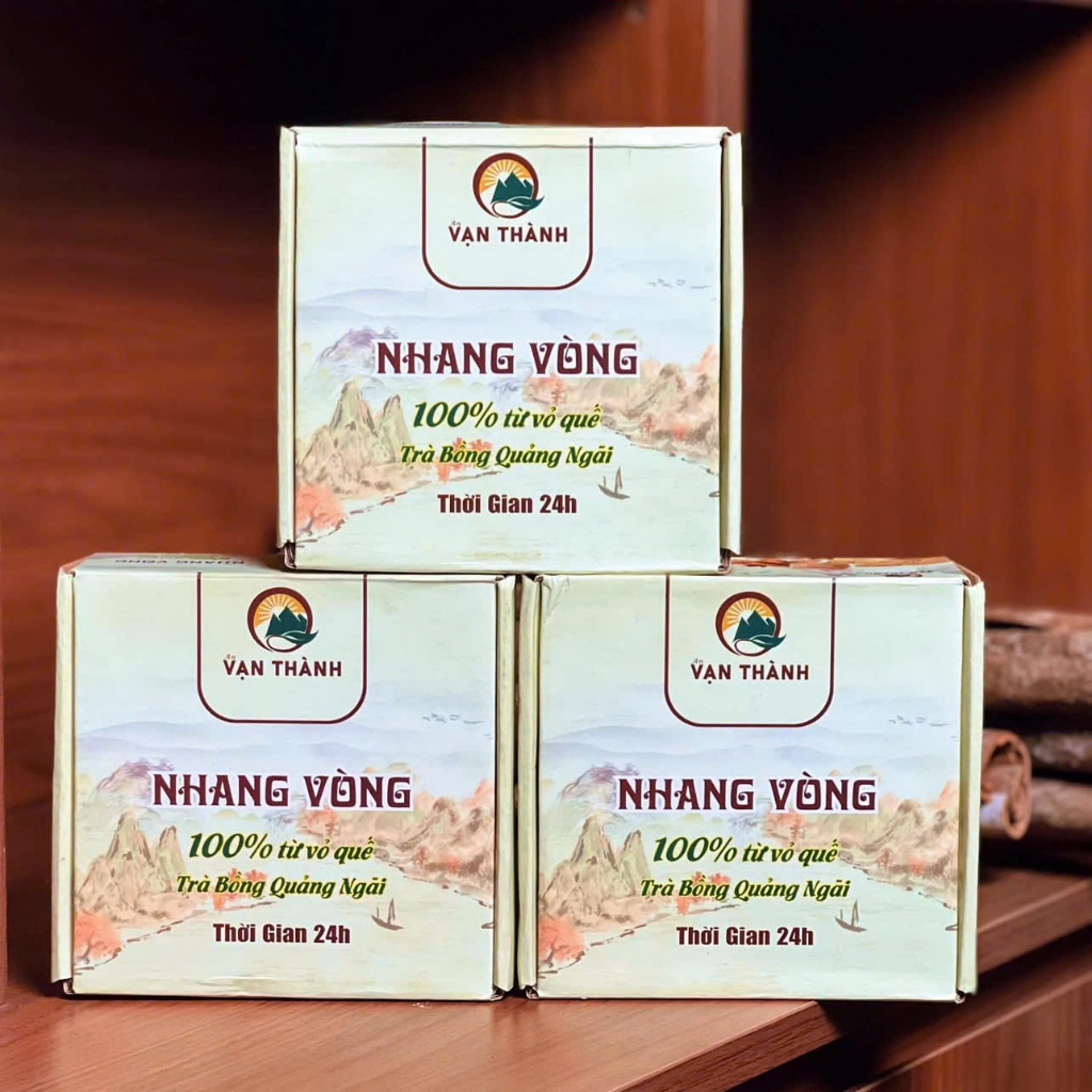 Combo 3 Họp Nhang Vòng Quế Nguyên Chất Tự Nhiên - Nhang Quế Vạn Thành Quảng Ngãi - Nhang Quế Sạch Vạ