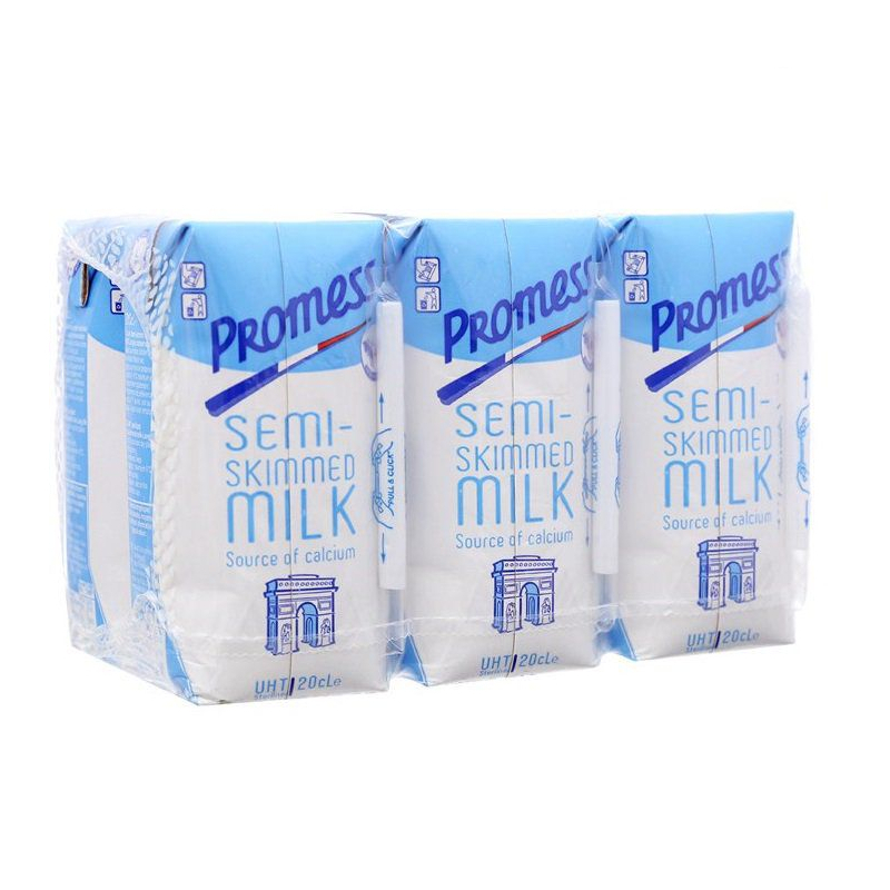 Sữa tươi Promess Ít béo 200ml ( Thùng 24 hộp)