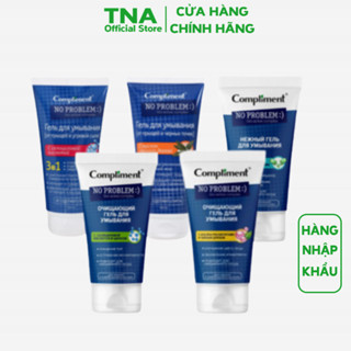 Gel, sữa rửa mặt BHA Compliment Noproblem 200ml sạch sâu, giảm dầu mụn, thu nhỏ lỗ chân lông