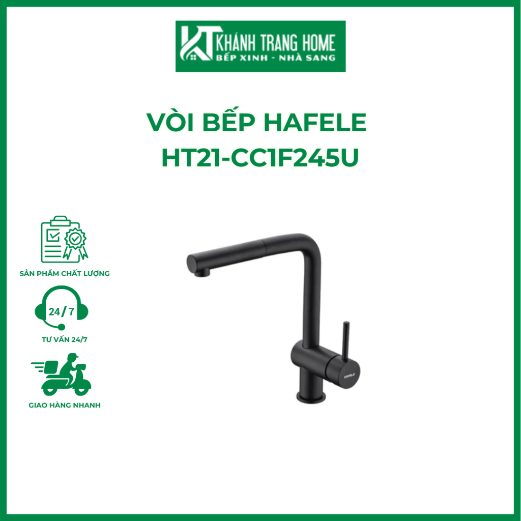 Vòi bếp HAFELE HT21-CC1F245U - Khánh Trang Home
