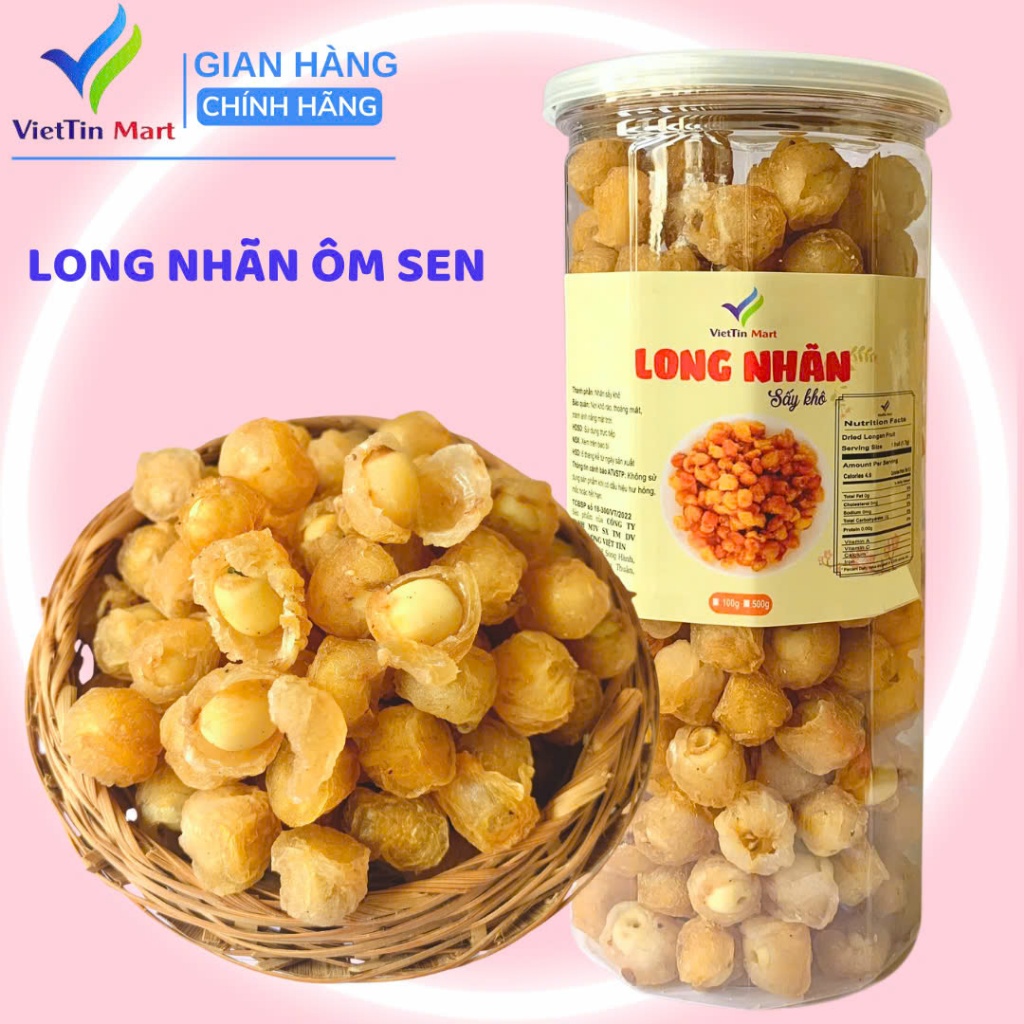 Long Nhãn Ôm Sen VietTin Mart