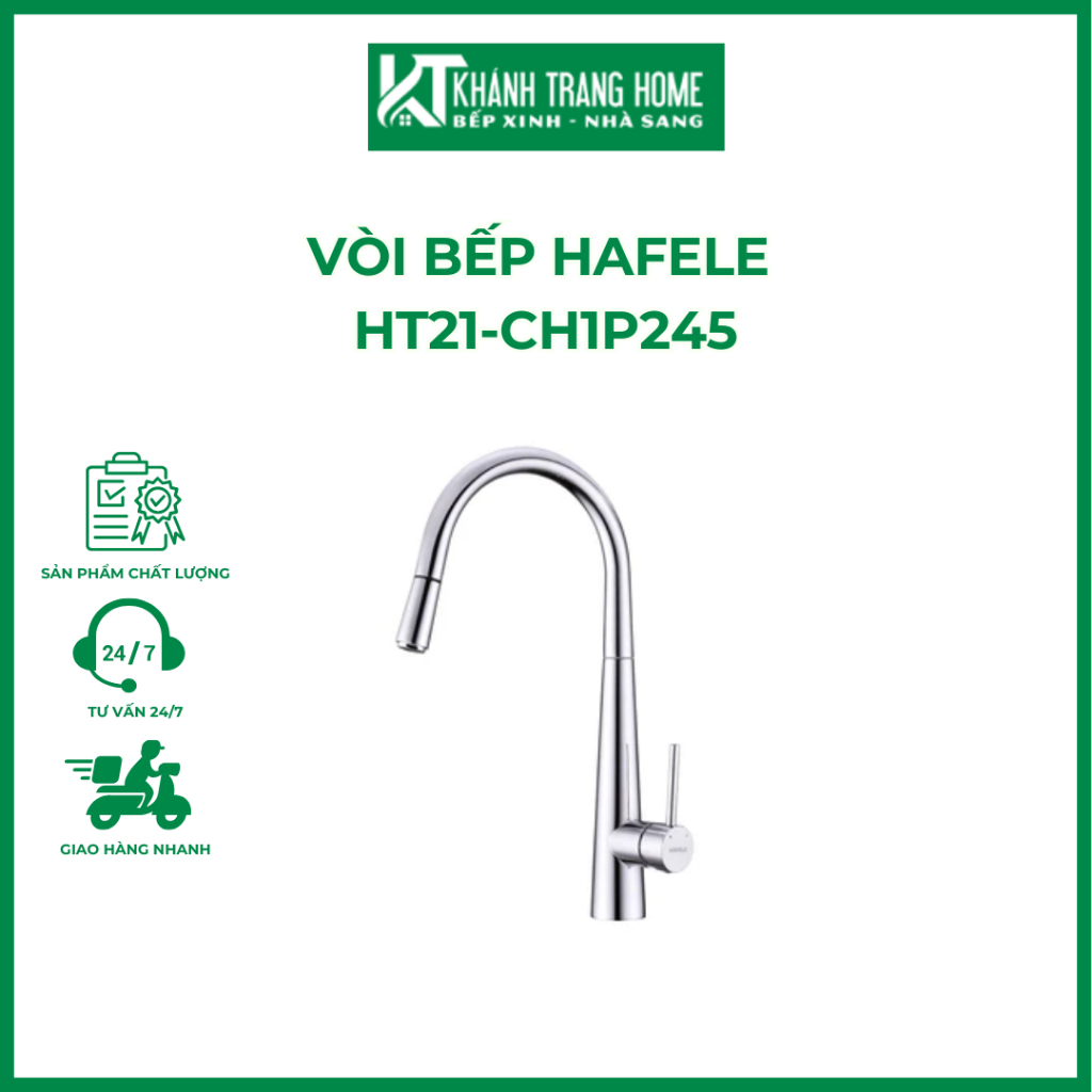 Vòi bếp HAFELE HT21-CH1P245 - Khánh Trang Home
