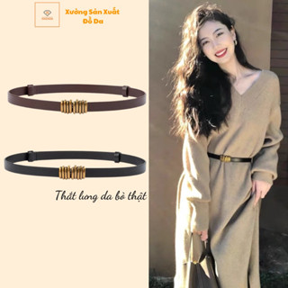 Thắt Lưng Nữ HADADA DV20, Đai Váy Dây Da Cao Cấp, Bản 2cm, Thiết Kế Thanh Lịch, Dễ Phối Đồ