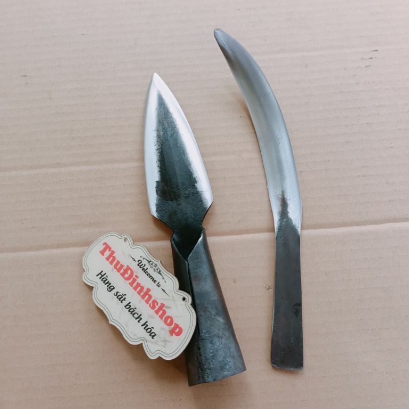 Dụng Cụ Lột Vỏ Dừa Khô, Bóc Xơ Dừa & Dao Tách Cùi Dừa Già Cứng