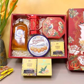 Quà tết cho bố mẹ. Hộp quà tết sang trọng đủ vị. 5 món nông sản Việt an lành và hữu dụng. Quà tết tinh tế.