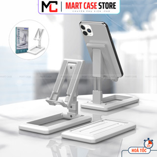 Giá đỡ Điện thoại, Máy tính bảng để bàn Gấp gọn, Chất liệu nhựa ABS cao cấp -MART CASE