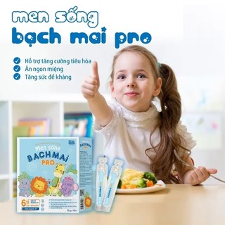 Men sống bạch mai Pro [hộp 15 ống date 2027]