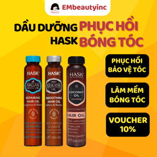   18ml  Dầu Dưỡng HASK Hair Oil - Phục Hồi Và Làm Bóng Tóc 