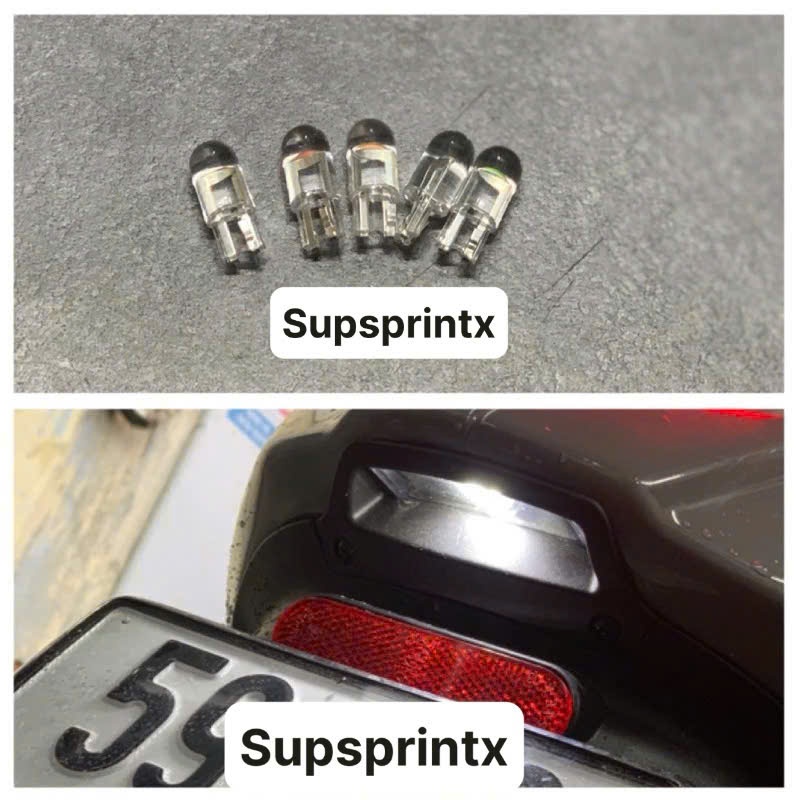 BÓNG LED SOI BIỂN SỐ SIÊU SÁNG VESPA SPRINT PRIMAVERA GTS GTV SH LIBERTY