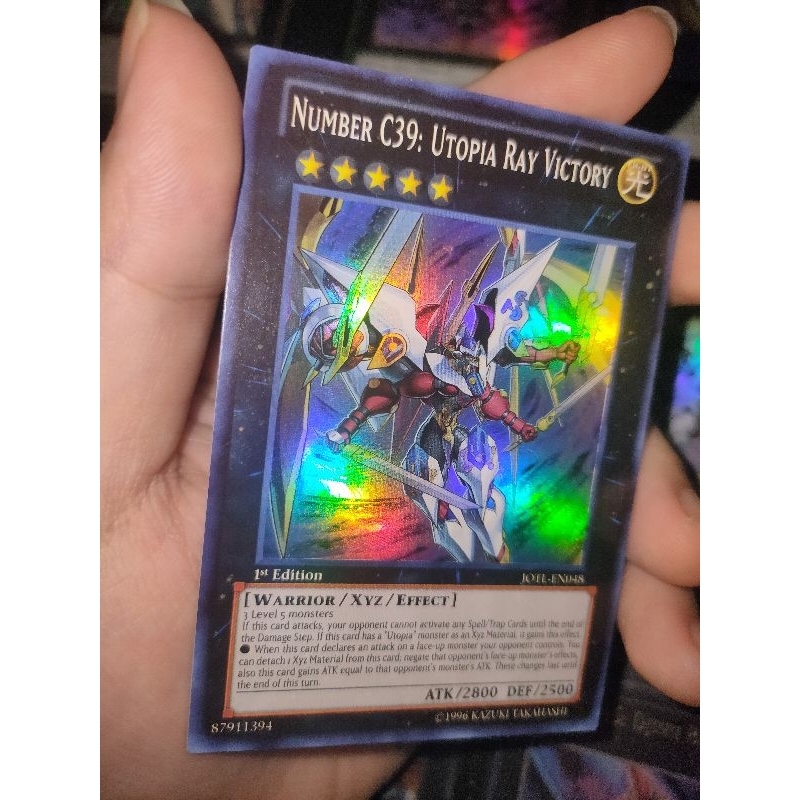 Thẻ Bài Yugioh - Number c39 Utopia Ray Victory 1st Edition JOTL-EN048