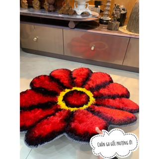 THẢM CHÙI CHÂN HÌNH BÔNG HOA CAO CẤP Thảm Lau Chân - CỰC ĐẸP-Thản trải sàn nChn