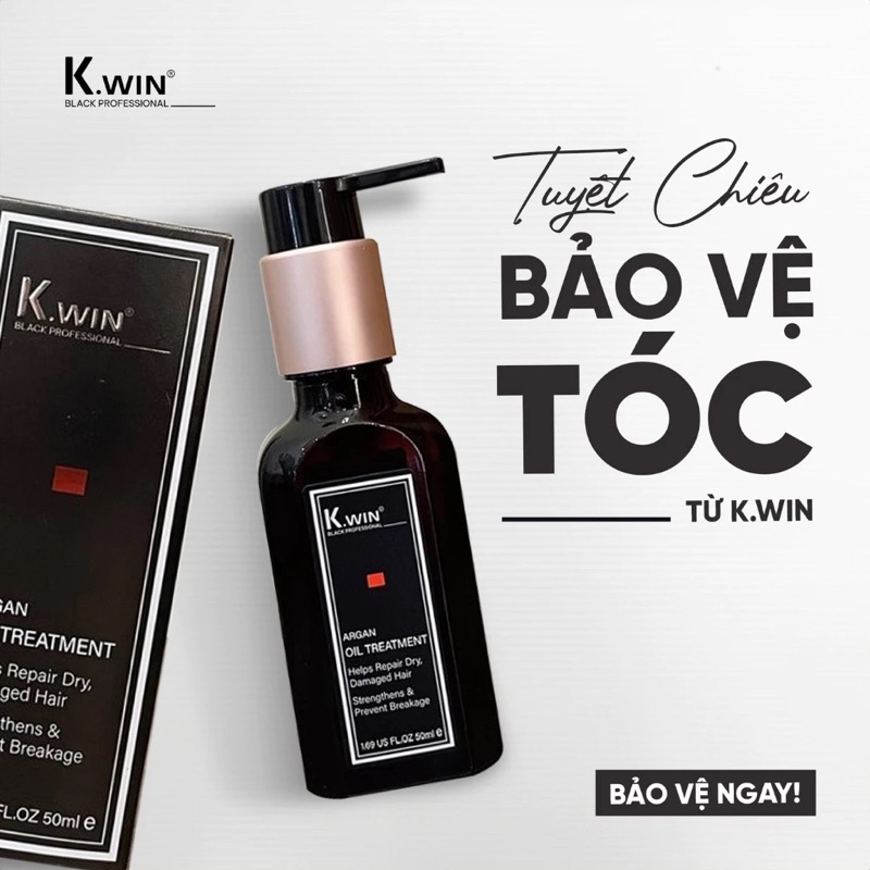 Tinh dầu dưỡng tóc Kwin Luxury dưỡng tóc , giảm chẻ ngọn, thơm lâu , không gây biết dính 50ml (Hàng 