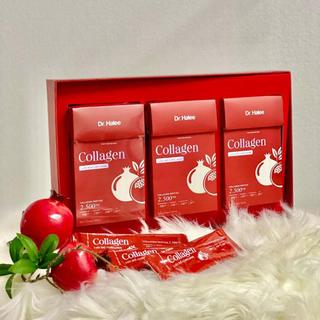 Hộp 30 Gói Nước Uống Collagen Lựu Đỏ Curcumin Dr Halee x 15ml