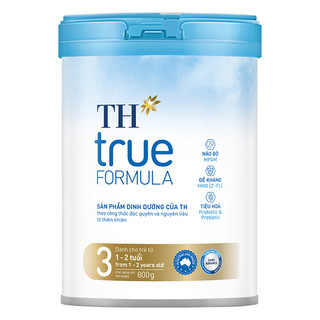  Sữa bột TH true FORMULA số 3 2 1 số 4 lon 800g 