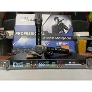 micro không dây cao cấp JBL - K2025 , chống hú , tự ngắt , cảm biến gia tốc , tiếng sáng , hút mic ,bắt sóng xa 100m