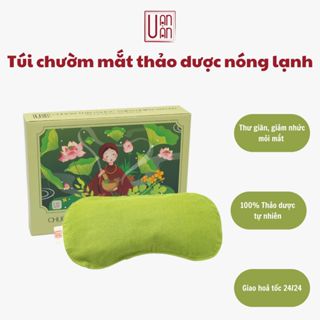 Túi Chườm Mắt Thảo Dược Nóng Lạnh Thư Giãn Mắt Chuyên Dụng Cho Spa, Giảm Nhức Mỏi, Thư Giãn