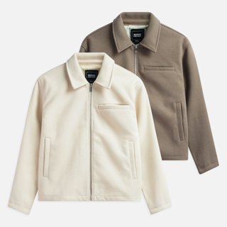 Áo Khoác Nam Plain Flanelle, Chất Vải Dạ Thoải Mái, AK0081, SOMEHOW