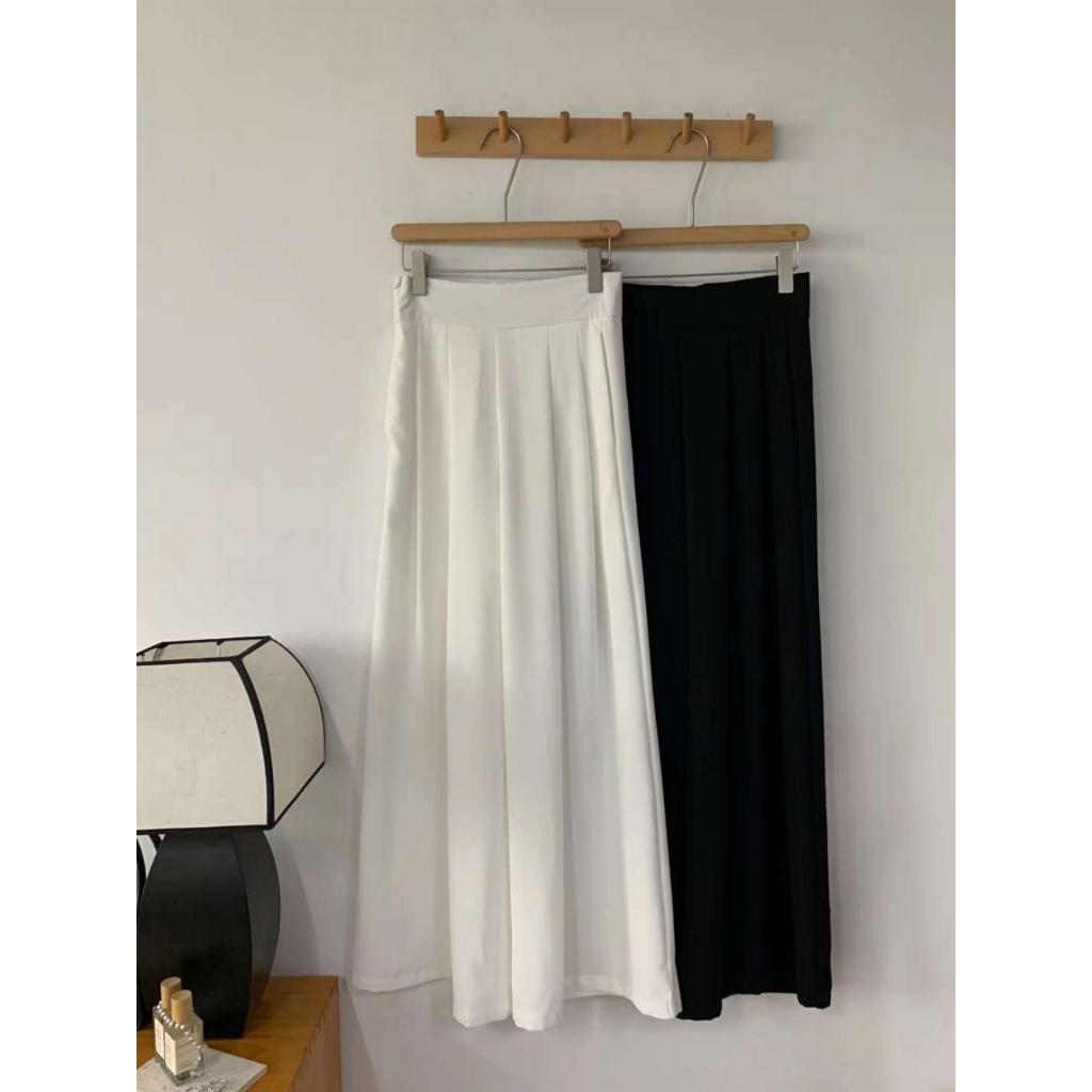 Quần ống váy siêu rộng xếp ly, quần big size kiểu mới gen eo, form đẹp, đi học, đi làm. | BigBuy360 - bigbuy360.vn