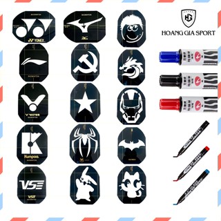 Khung Sơn Logo Vợt Cầu Lông Yonex, Lining, Victor, Kumpoo, Mizuno, VS Và Các Khung Mới 2025