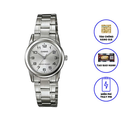 Đồng Hồ Nữ Dây Kim Loại Chính Hãng Casio LTP-V001D-7B