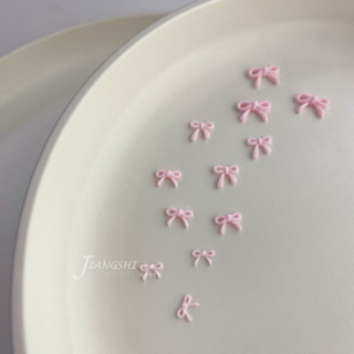 Set Mix Nơ Thắt Màu Hồng Pastel Size Mini - Trang Trí Móng Nail