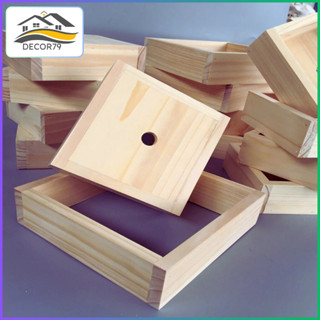  Khuôn Bánh Chưng Vuông Thông Minh Gỗ thông Tự Nhiên Khuôn Tiêu 