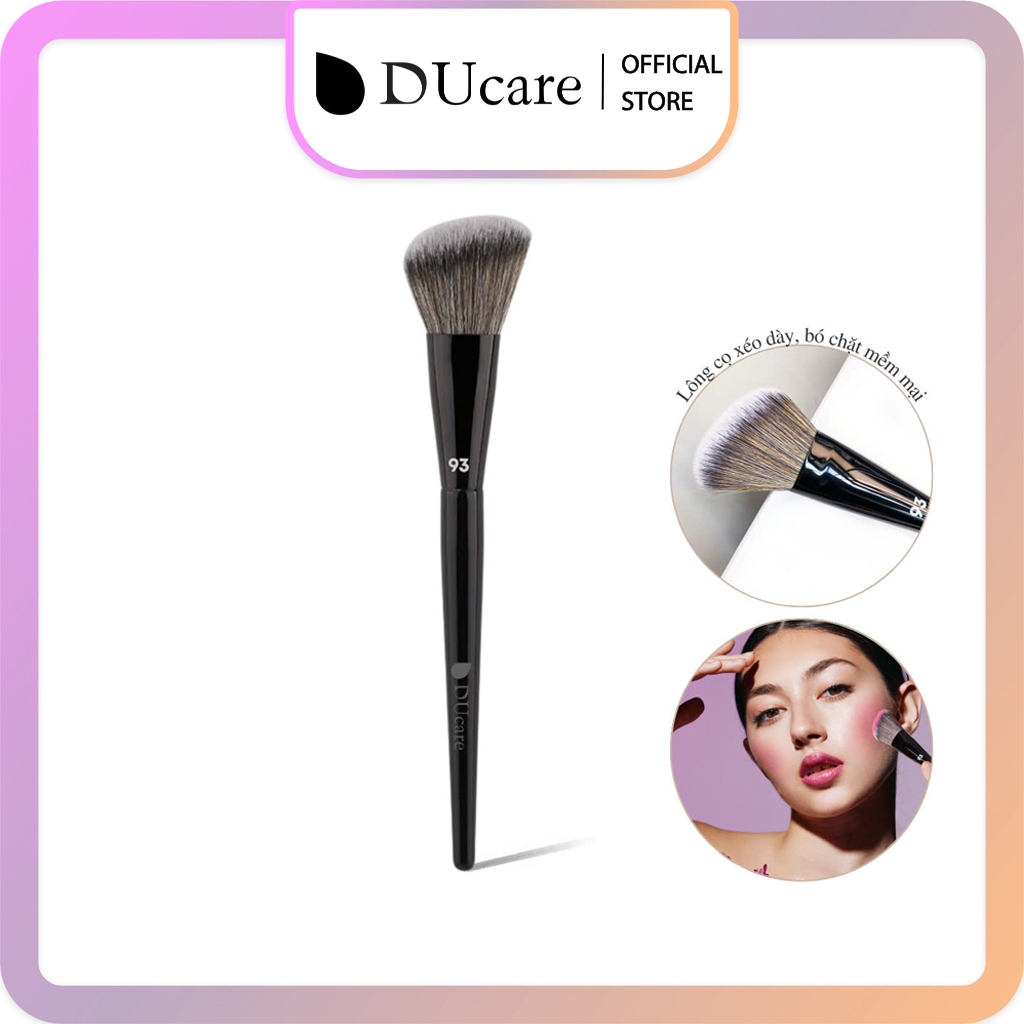 Cọ Tạo Khối ,Cọ Đánh Khối Ducare Góc Cạnh Lông Sợi Tổng Hợp ZL289