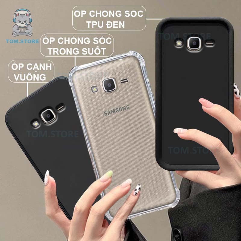Ốp lưng Samsung J2 2015/ J2 Prime/ J3 2016/ J5 2015/ J5 2016/ J7 2015/ J7 2016 chống sốc,viền vuông,