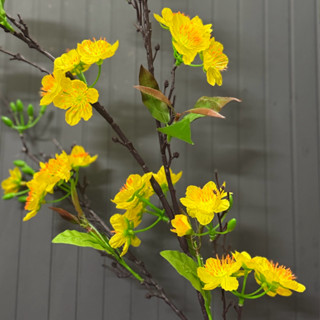 Hoa giả - Cành mai đào giả - Cành mai ,đào nhọn trang trí Tết,chụp áo dài siêu đẹp