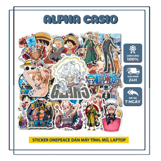 Sticker One Piece new 2025 Decal trang trí tất cả máy tính casio 580vnx, 880 BTG, 570, vinacal, laptop, mũ bảo hiểm, đàn