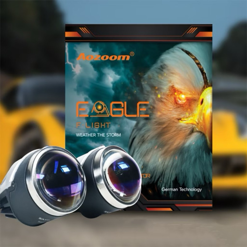 Bi Led Gầm Cao Cấp Aozoom EAGLE-FLIGHT(Bi Led Phá Sương Bảo Hành 3 Năm).Đại Lý Chính Hãng Aozoom_Phụ