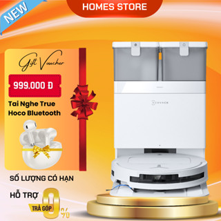 Robot Hút Bụi Lau Nhà Ecovacs T50 Pro Omni Xòe Giẻ Lực Hút 15.000 Pa - Chính Hãng A14