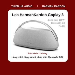 Loa Harman Kardon Go + Play 3 - Hàng chính hãng PGI, mới 100% bảo hành 12 tháng - Thiên Hà Audio
