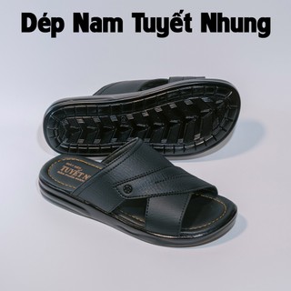 DÉP NAM ĐẾ CAO 2CM MÀU VÀNG/ĐEN/NÂU