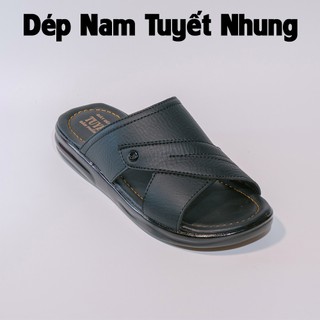 DÉP NAM ĐẾ CAO 2CM MÀU VÀNG/ĐEN/NÂU