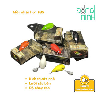 Mồi nhái hơi F35, mồi lure, mồi giả, mồi câu cá