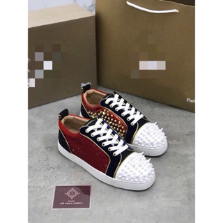 [Hight Quality] Hàng Có Sẵn!! Giày Sneakers HHH Đỏ Mũi Trắng - Họa Tiết Màu Sắc Phối Cực Đẹp - Full Box Nam Nữ Loại 1